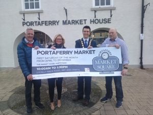 Councillor opens portaferry market